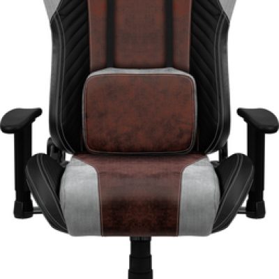 Aerocool BARON AeroSuede Siège de jeu universel Gris, Rouge