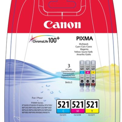 Canon CromaLife 100+ cartouche d’encre Original Rendement standard Cyan, Magenta, Jaune
