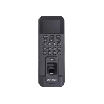 HIKVISION POINTEUSE DS-K1T804AMF LECTEUR DE CONTRÔLE D’ACCÈS LECTEUR DE COMMANDE D’ACCÈS DE BASE NOIR