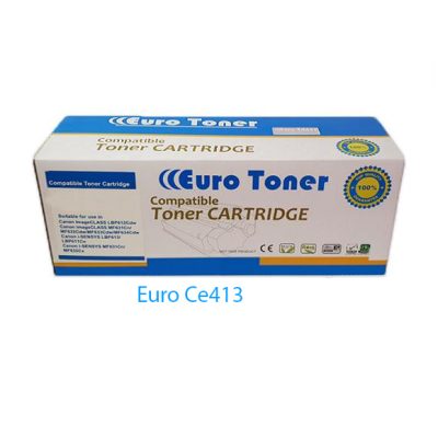 Euro Toner Ce413 Rouge Compatible Hp