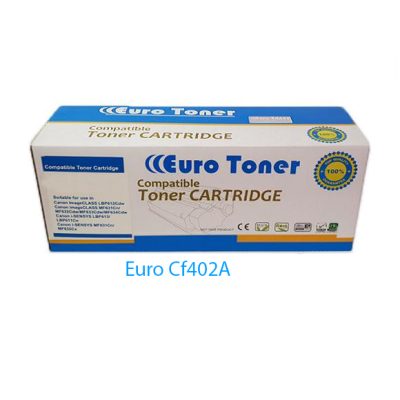 Euro Toner Universal Cf401X/CRG-045 BK CYAN Compatible Hp