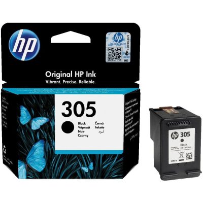 HP Cartouche d’encre noire 305 authentique