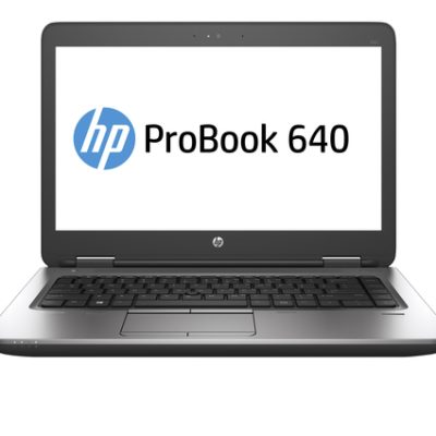 HP ProBook 640 G2 i5-6300U Ordinateur portable (14″) Full HD i5 8 Go DDR4 512 Go SSD Win 10 Pro Noir, Argent (Reconditionné)
