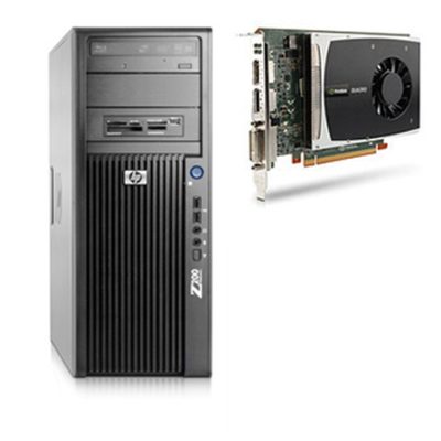 HP Z200 MT Intel Xeon X3450 Minitower 16 Go DDR3-SDRAM Windows 7 Professional Station de travail (Reconditionné)