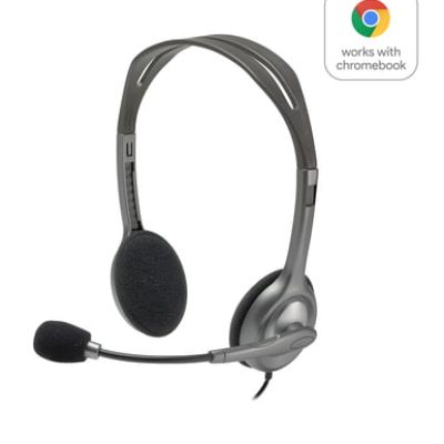 Logitech H111 Casque Avec fil Arceau Bureau/Centre d’appels Gris