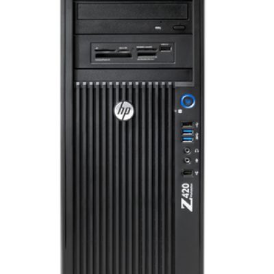 HP Z420 E5-1620 Mini Tower Famille Intel® Xeon® E5 16 Go DDR3-SDRAM 750+320 Go HDD Windows 7 Professional Station de travail Noir (Reconditionné)